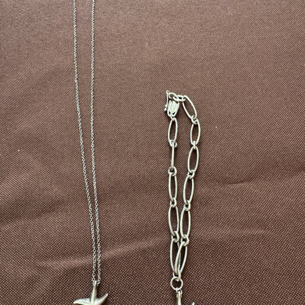 Tiffany & Co. Silver Star Necklace